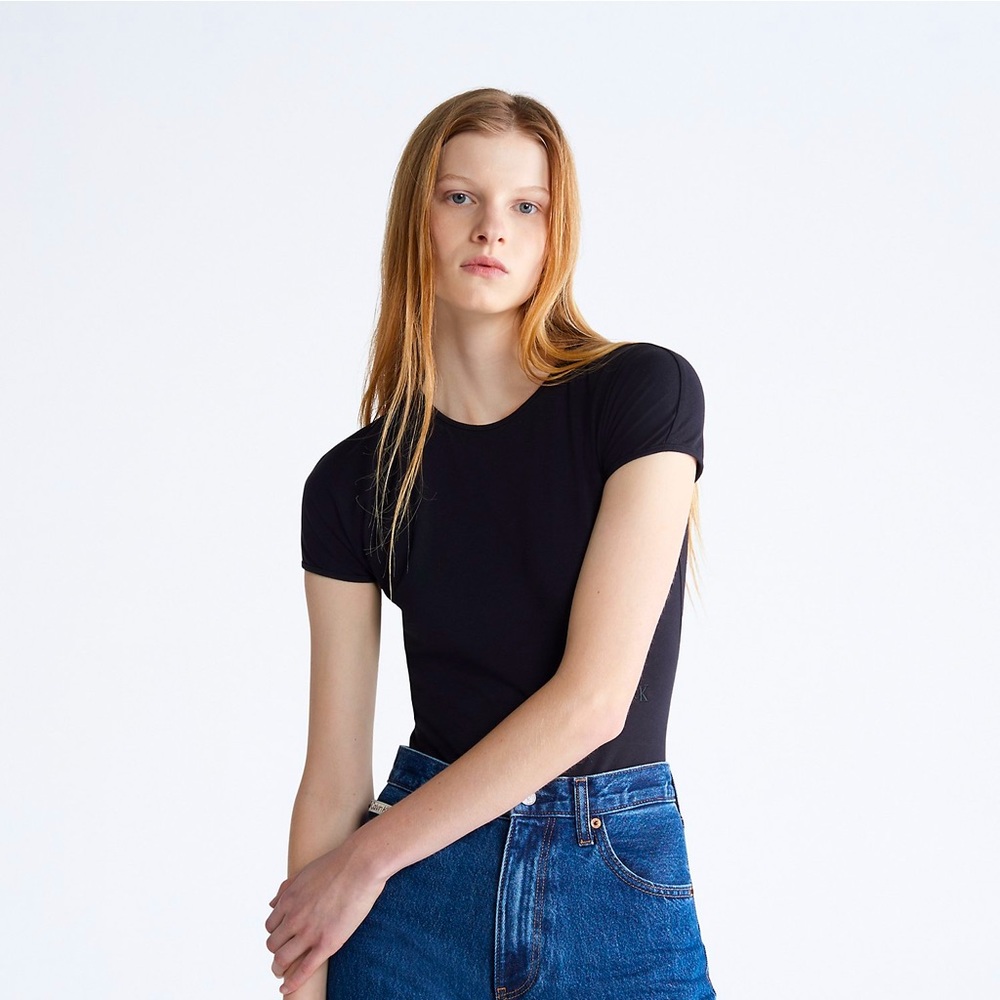 Calvin Klein Smooth Stretch Cotton Bodysuit